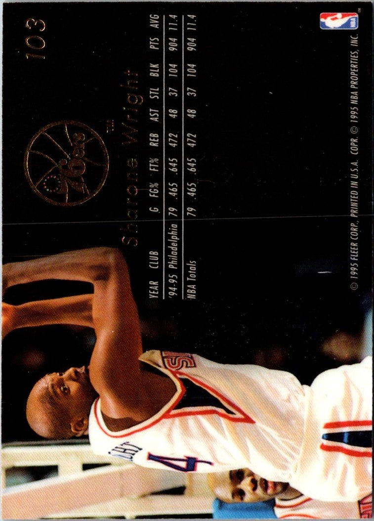 1995 Flair Sharone Wright