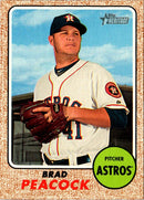 2017 Topps Heritage Brad Peacock