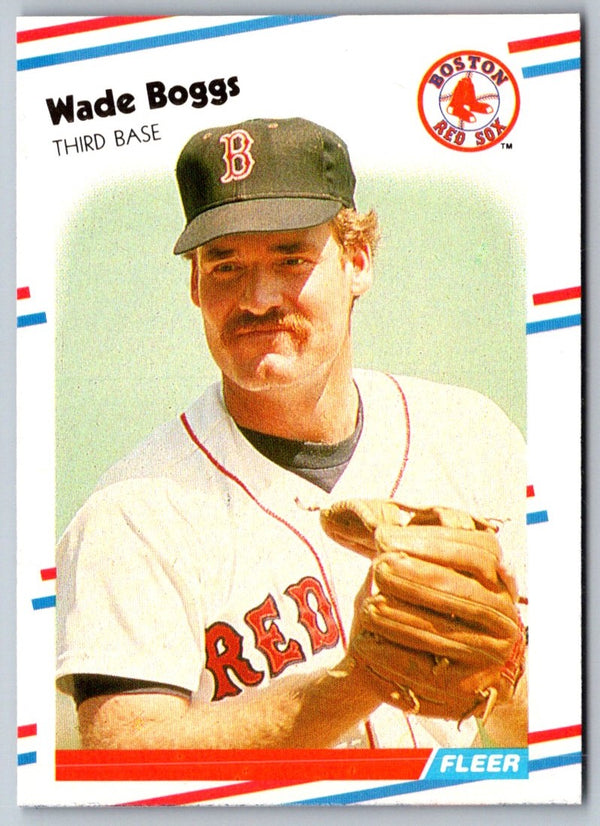 1988 Fleer Wade Boggs #345