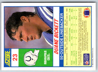1990 Score Duane Bickett #23