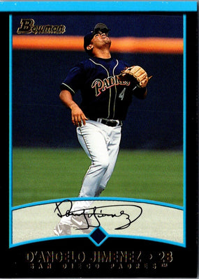 2001 Bowman Draft Picks & Prospects D'Angelo Jimenez #BDP21