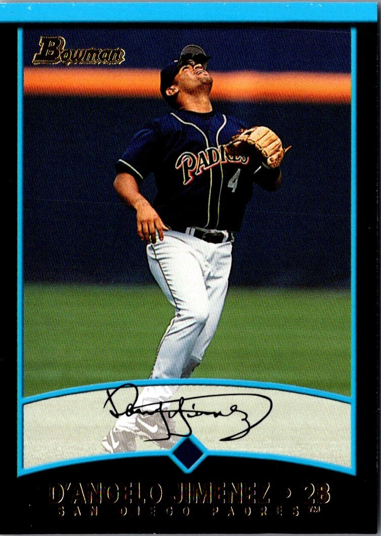 2001 Bowman Draft Picks & Prospects D'Angelo Jimenez