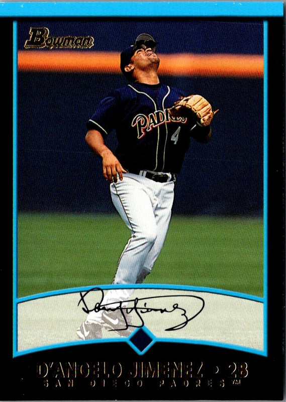 2001 Bowman Draft Picks & Prospects D'Angelo Jimenez #BDP21