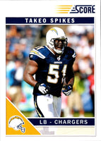 2011 Score Takeo Spikes #252