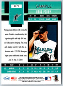 2003 Leaf Certified Materials Brad Penny