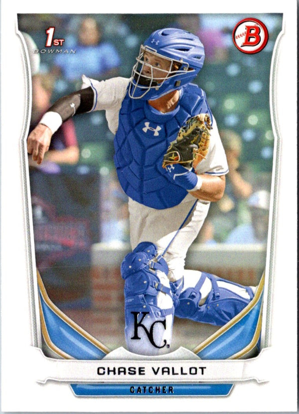 2014 Bowman Draft Picks & Prospects Chase Vallot #DP38