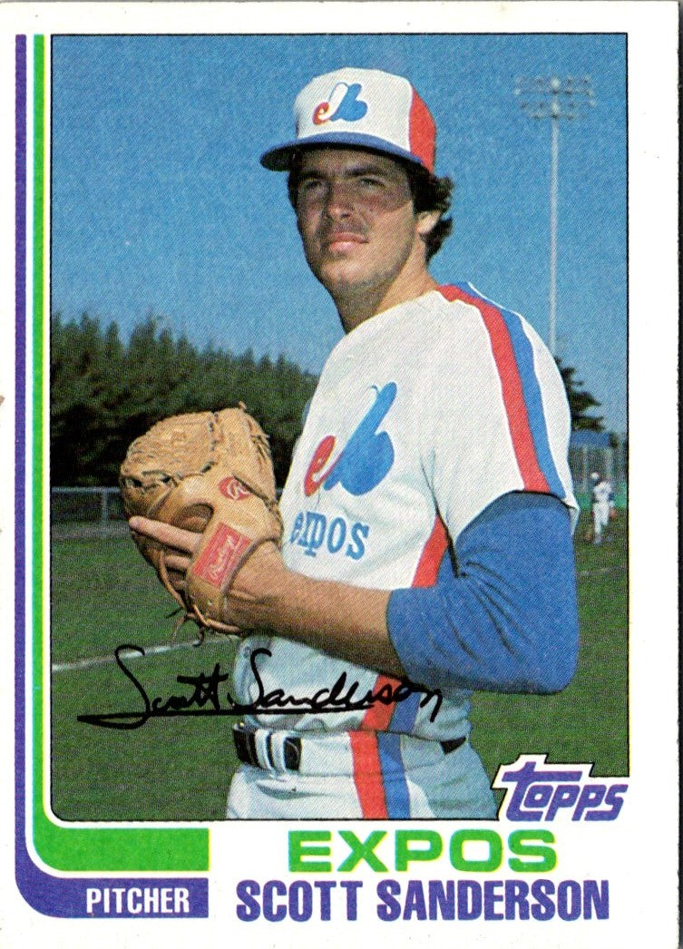 1982 Topps Scott Sanderson