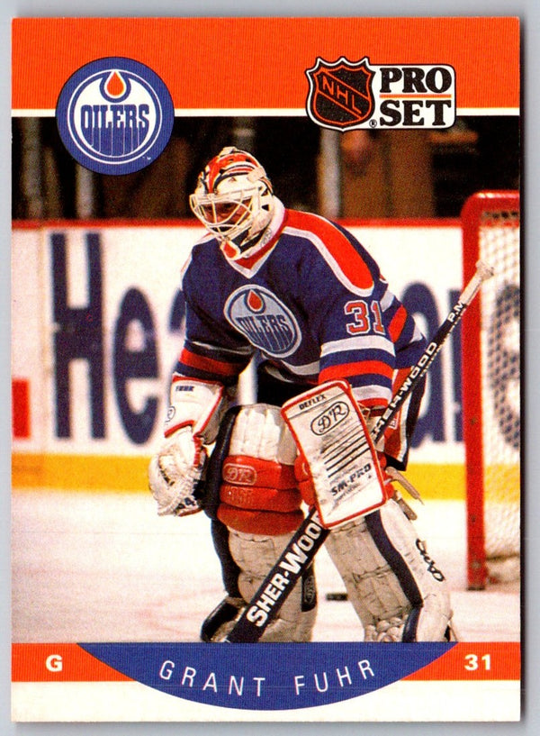 1990 Pro Set Grant Fuhr #82