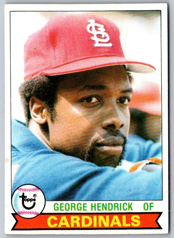 1979 Topps George Hendrick #175