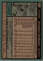 1980 O-Pee-Chee Joaquin Andujar #324