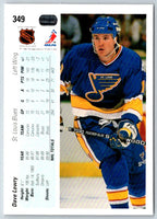 1990 Upper Deck Dave Lowry #349 Rookie
