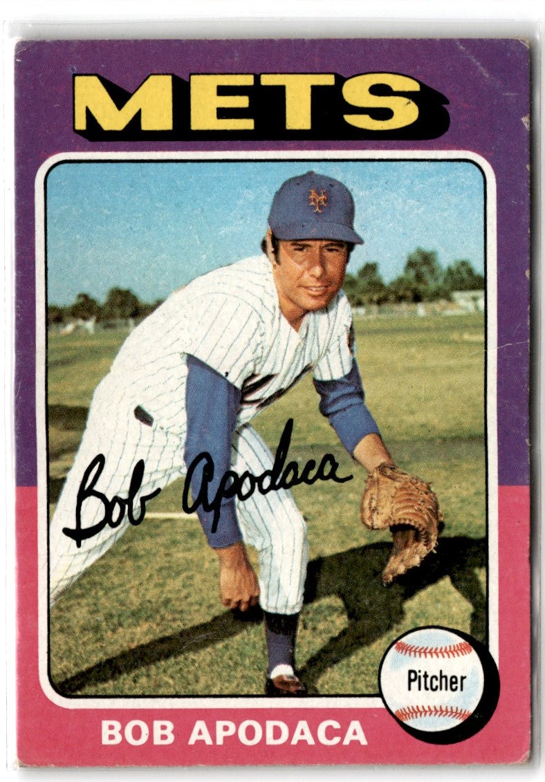 1975 Topps Bob Apodaca