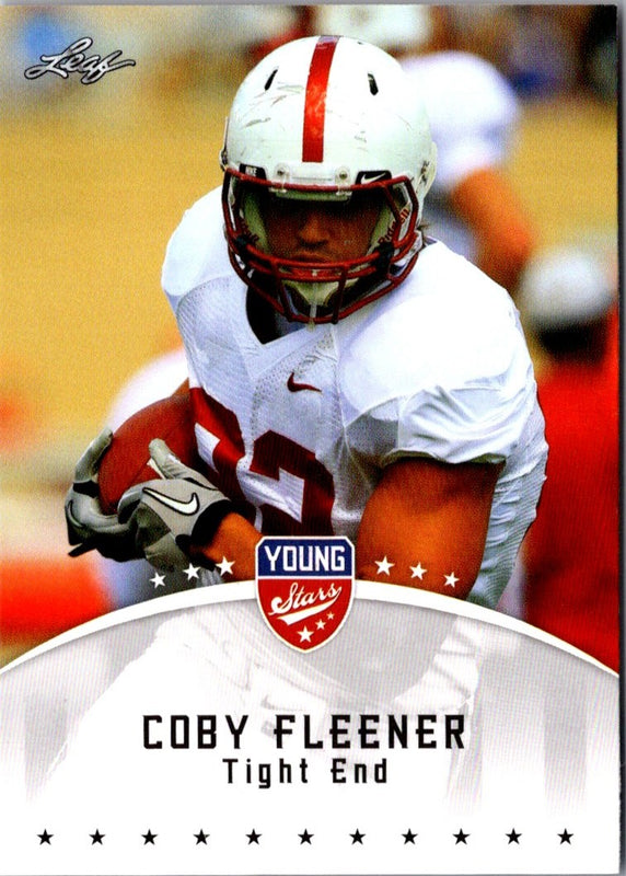 2012 Leaf Young Stars Coby Fleener #21