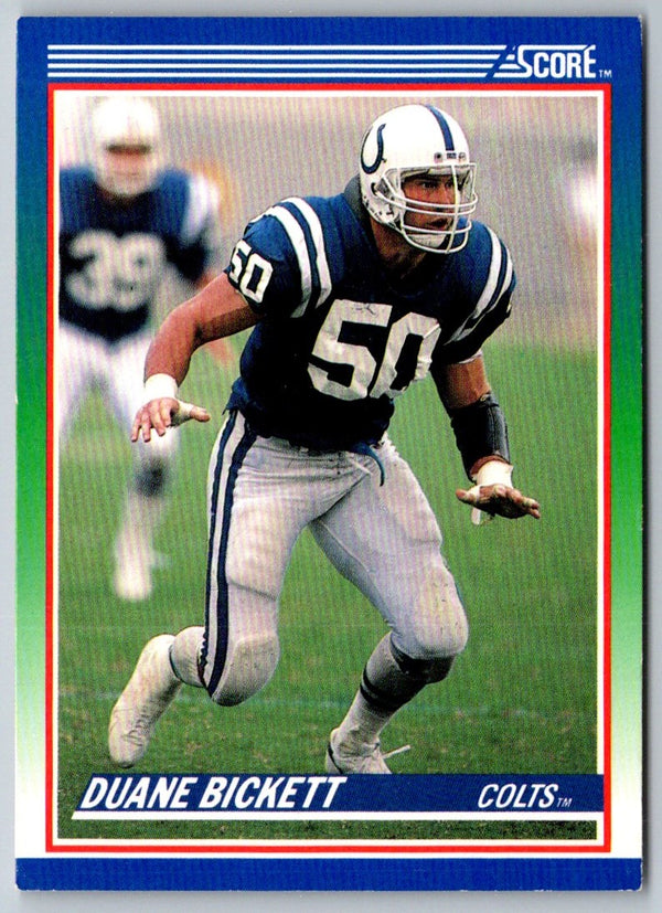 1990 Score Duane Bickett #23