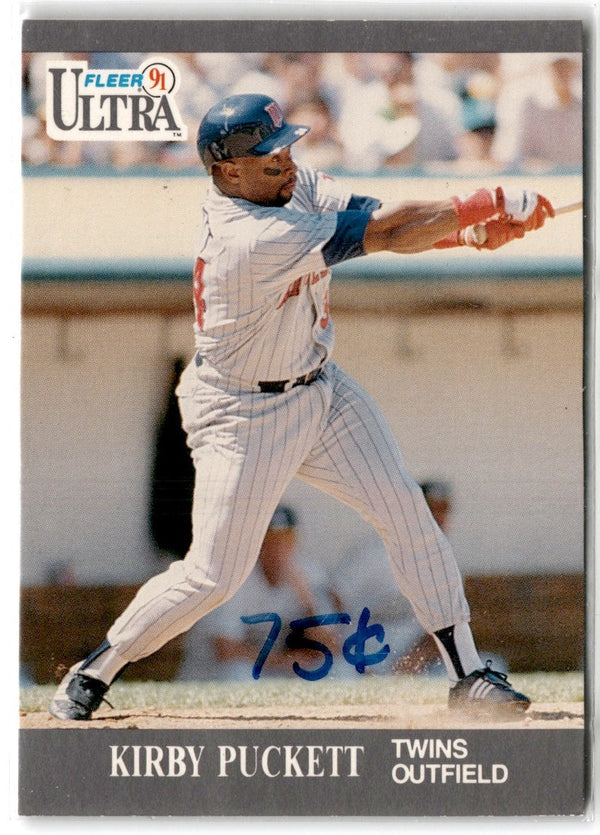 1991 Ultra Kirby Puckett #195