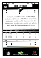 2005 Score Alge Crumpler #312