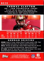 2007 Bowman Chrome Thomas Clayton #BC20 Rookie