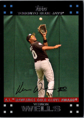 2007 Topps Vernon Wells #316