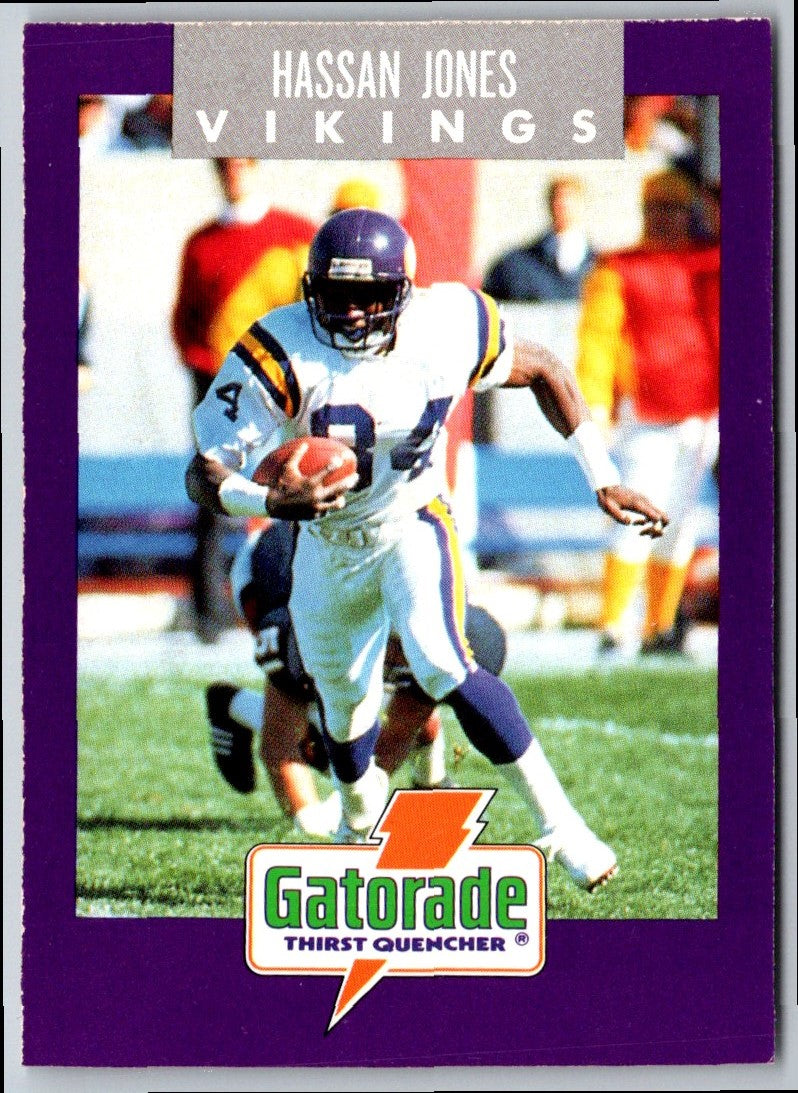 1991 Minnesota Vikings Police Hassan Jones