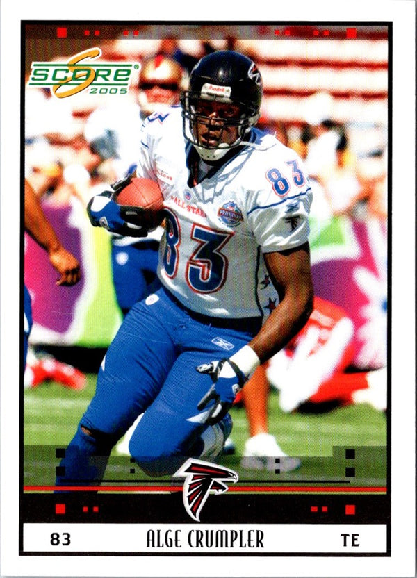 2005 Score Alge Crumpler #312