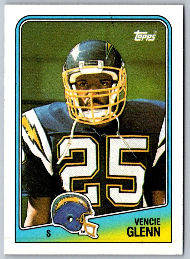 1988 Topps Vencie Glenn