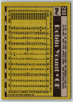 1990 Topps Robin Yount #290