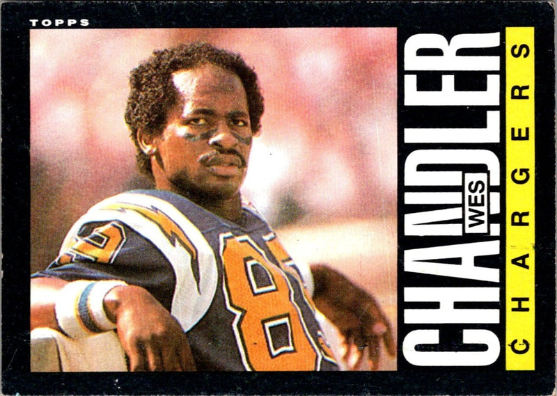 1985 Topps Wes Chandler