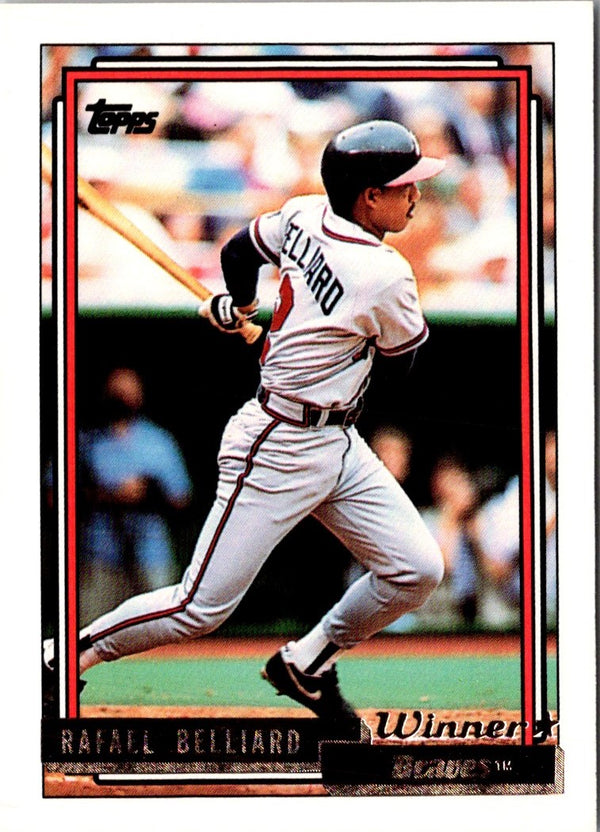 1992 Topps Rafael Belliard #367