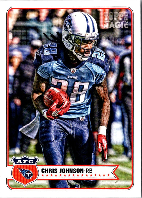2012 Topps Magic Chris Johnson #130