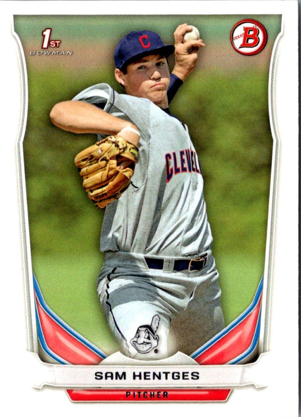 2014 Bowman Draft Picks & Prospects Sam Hentges #DP117