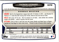 2013 Bowman Chrome Prospects Patrick Leonard #BCP49