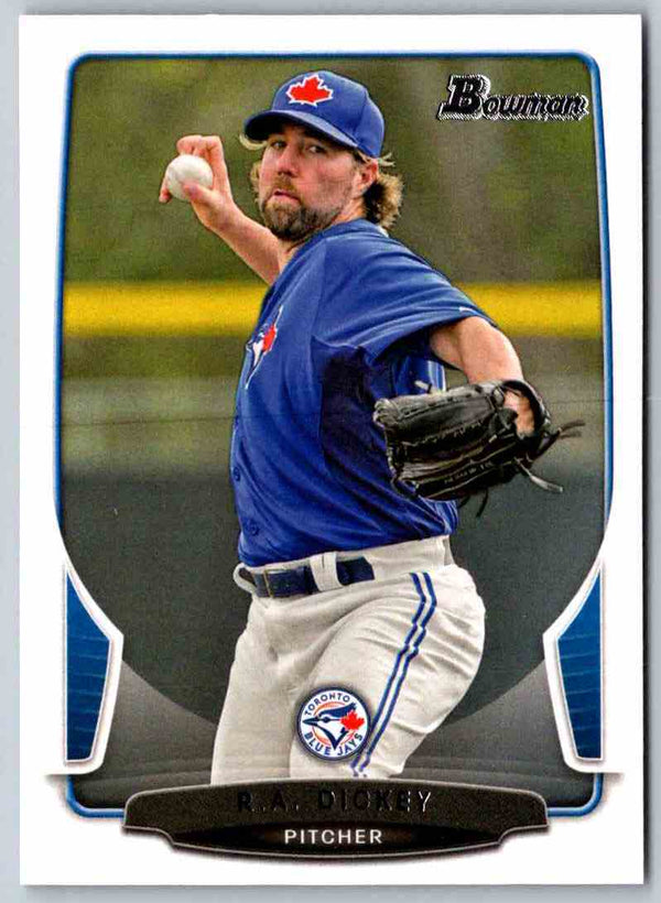 2013 Bowman R.A. Dickey #165