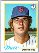 1978 Topps Jackson Todd