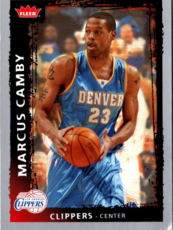 2008 Fleer Marcus Camby #179