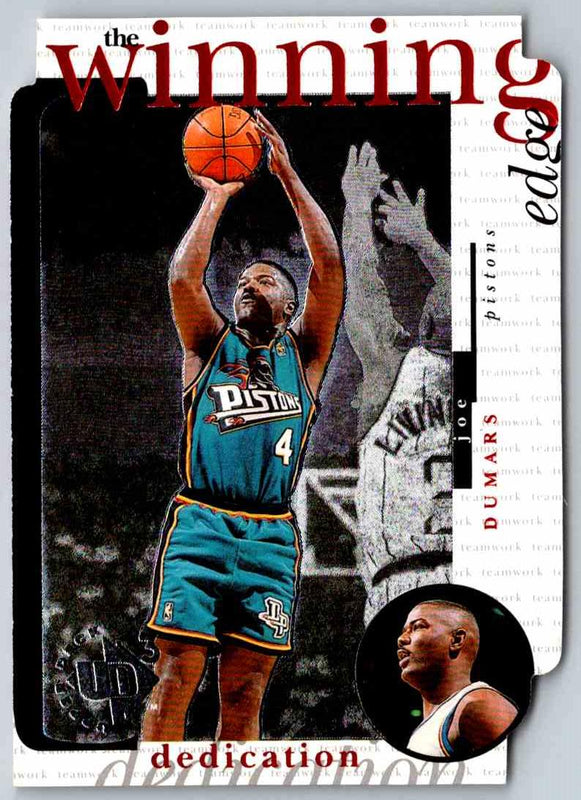 1995 Upper Deck Joe Dumars #W17