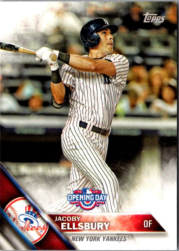 2016 Topps Opening Day Jacoby Ellsbury #OD-186