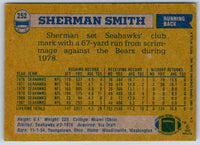 1982 Topps Sherman Smith #252