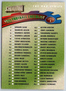 1997 Topps Stadium Club Football Checklist