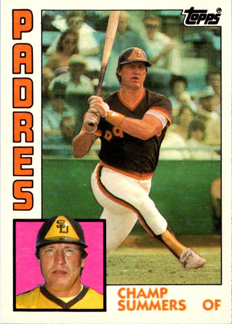 1984 Topps Traded Champ Summers