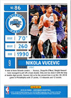 2019 Panini Contenders Nikola Vucevic #86