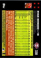 2007 Topps Ryan Howard #330