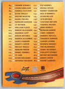1997 Topps Stadium Club Football Checklist