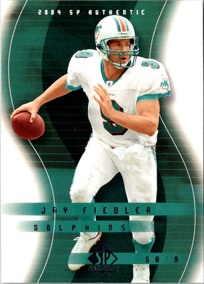 2004 Upper Deck Legends Gold Jay Fiedler #47 /25