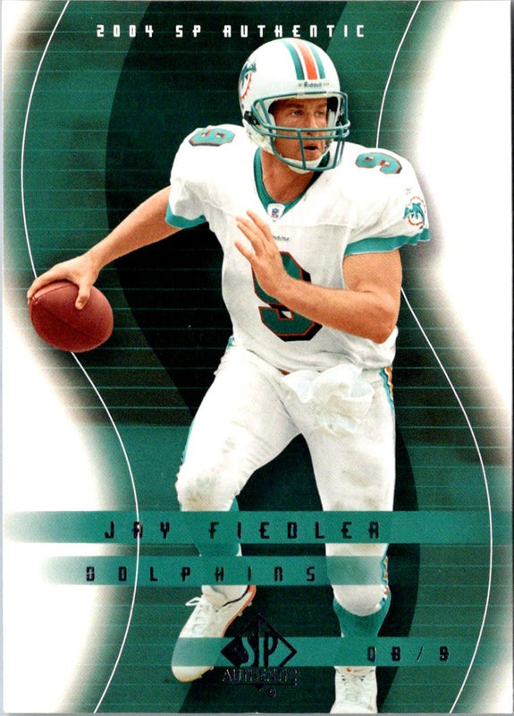 2004 Upper Deck Legends Gold Jay Fiedler #47 /25