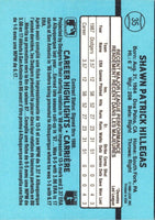 1988 Leaf Shawn Hillegas #35 Rookie
