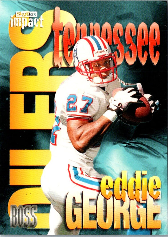 1997 SkyBox Impact Boss Eddie George #11