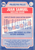 1988 Topps Bazooka Juan Samuel #18