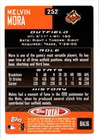 2002 Topps Total Melvin Mora #252