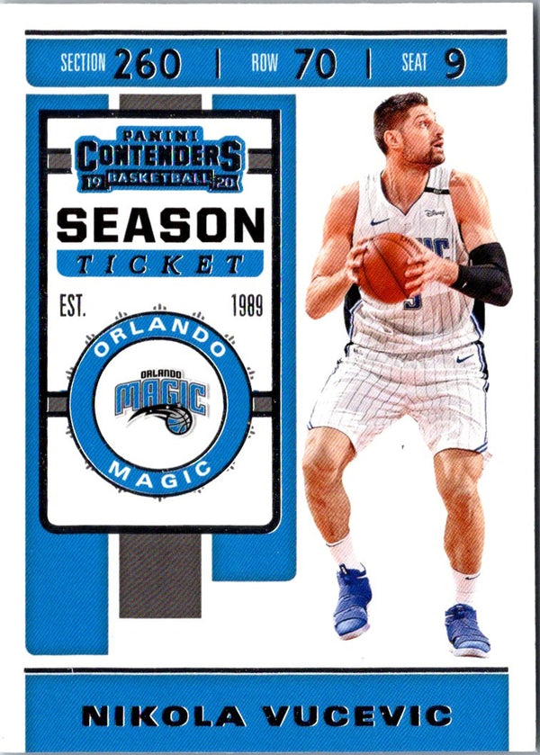 2019 Panini Contenders Nikola Vucevic #86