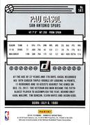 2018 Donruss Pau Gasol